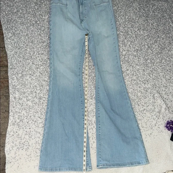 We The Free Libre Wide-Leg Jeans Light Blue Size 31 - Picture 7 of 15